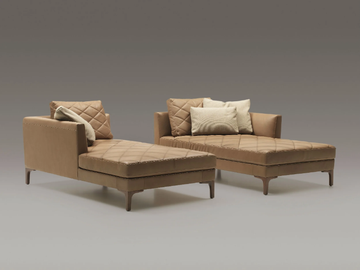 DS-48 - Upholstered leather day bed by de Sede - view 3